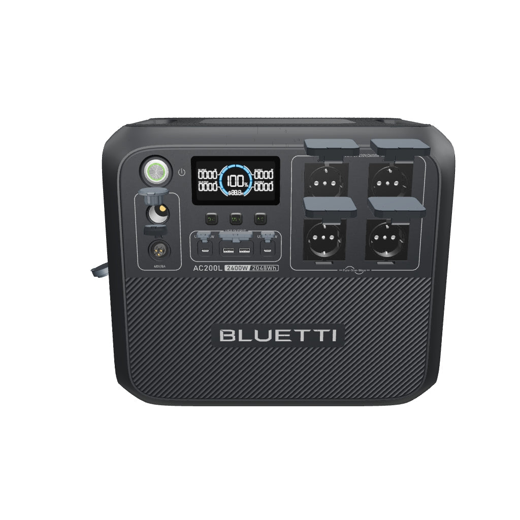 BLUETTI AC200L Station électrique portable | 2400 W / 2048 Wh - Vanlife - Store