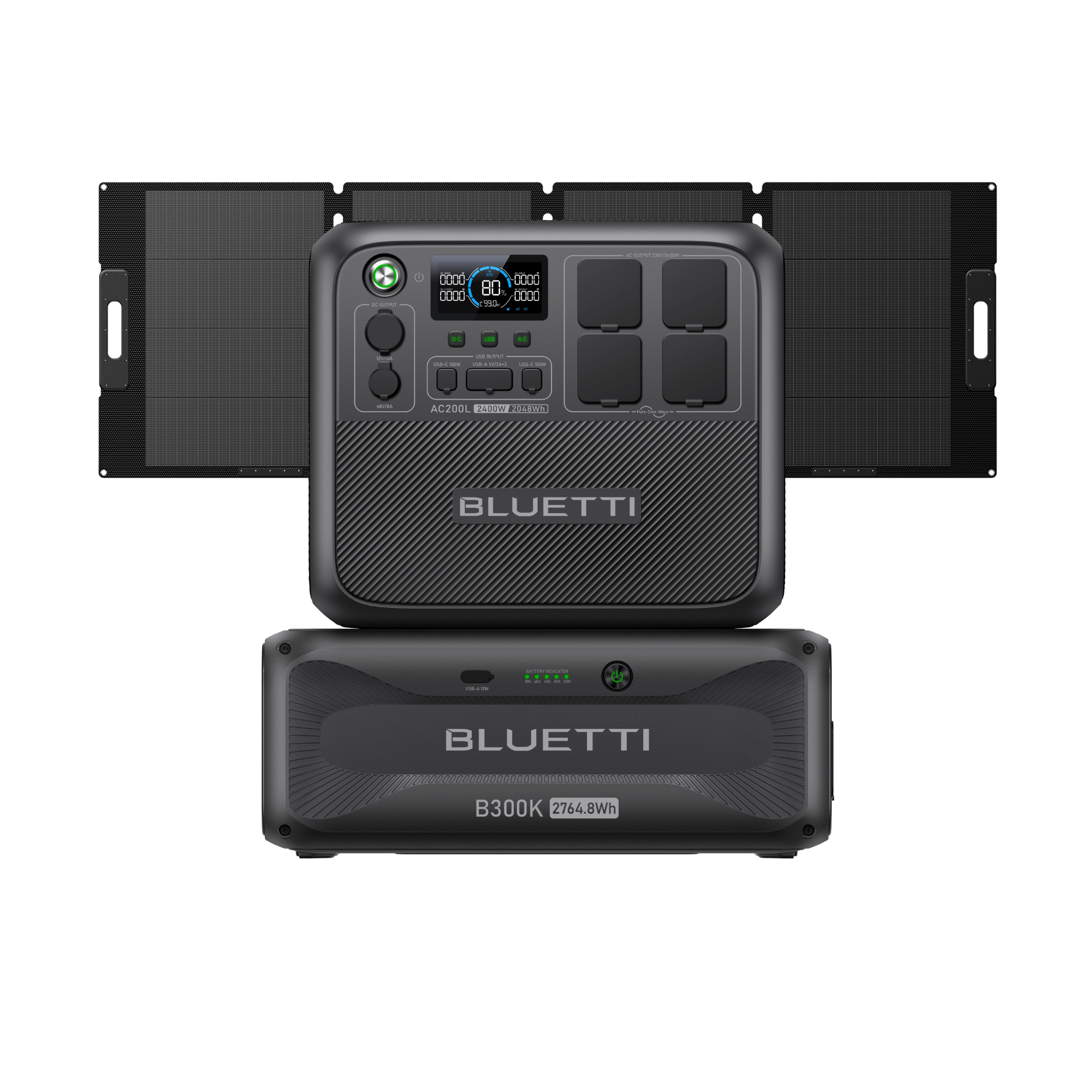 BLUETTI AC200L Station électrique portable | 2400 W / 2048 Wh - Vanlife - Store