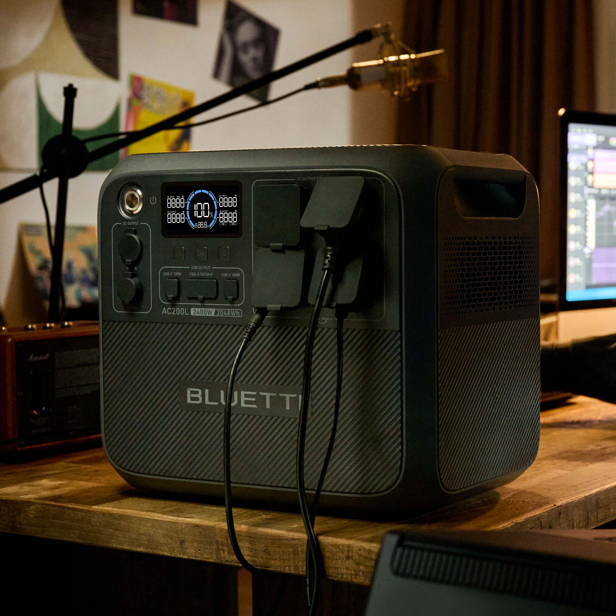 BLUETTI AC200L Station électrique portable | 2400 W / 2048 Wh - Vanlife - Store