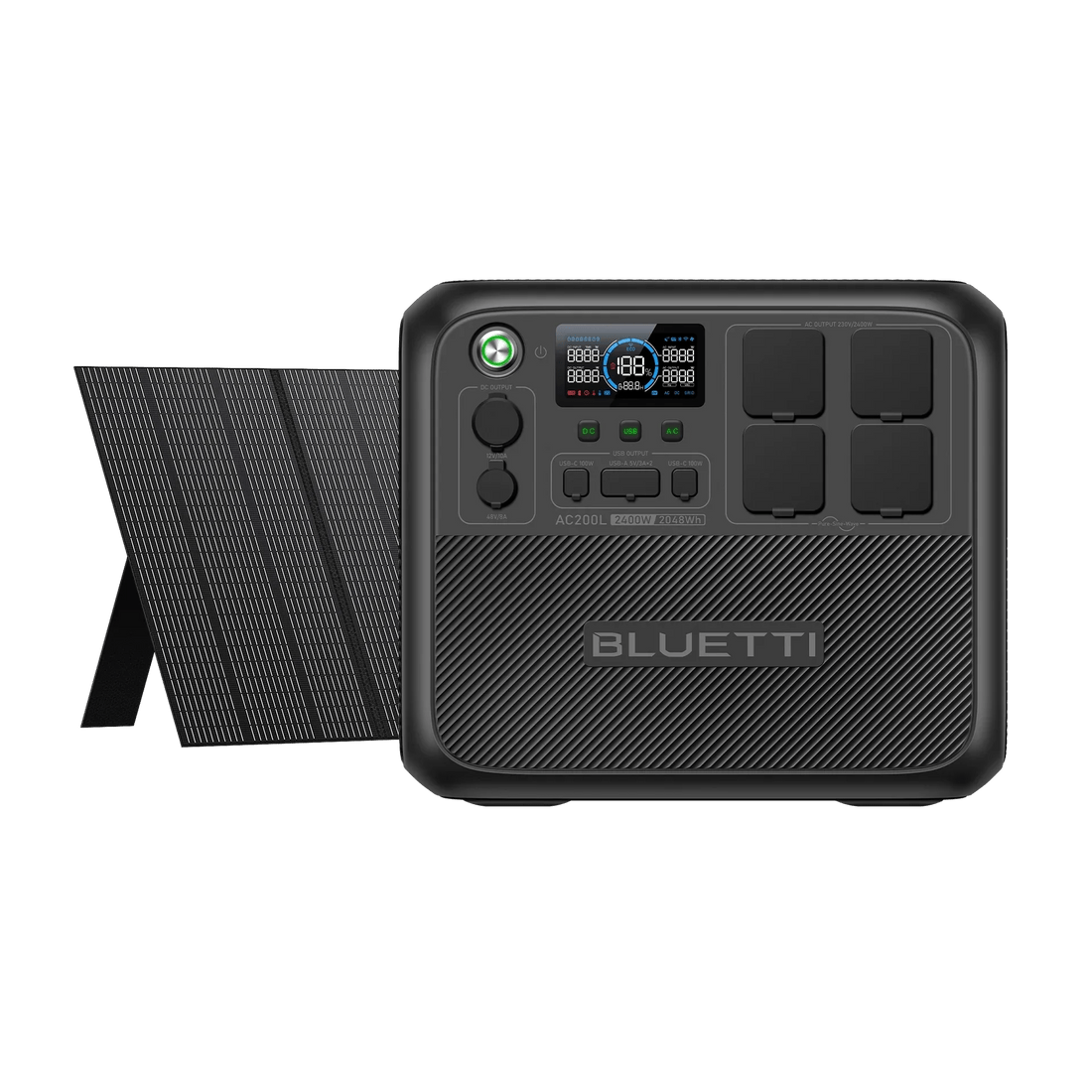 BLUETTI AC200L Station électrique portable | 2400 W / 2048 Wh - Vanlife - Store