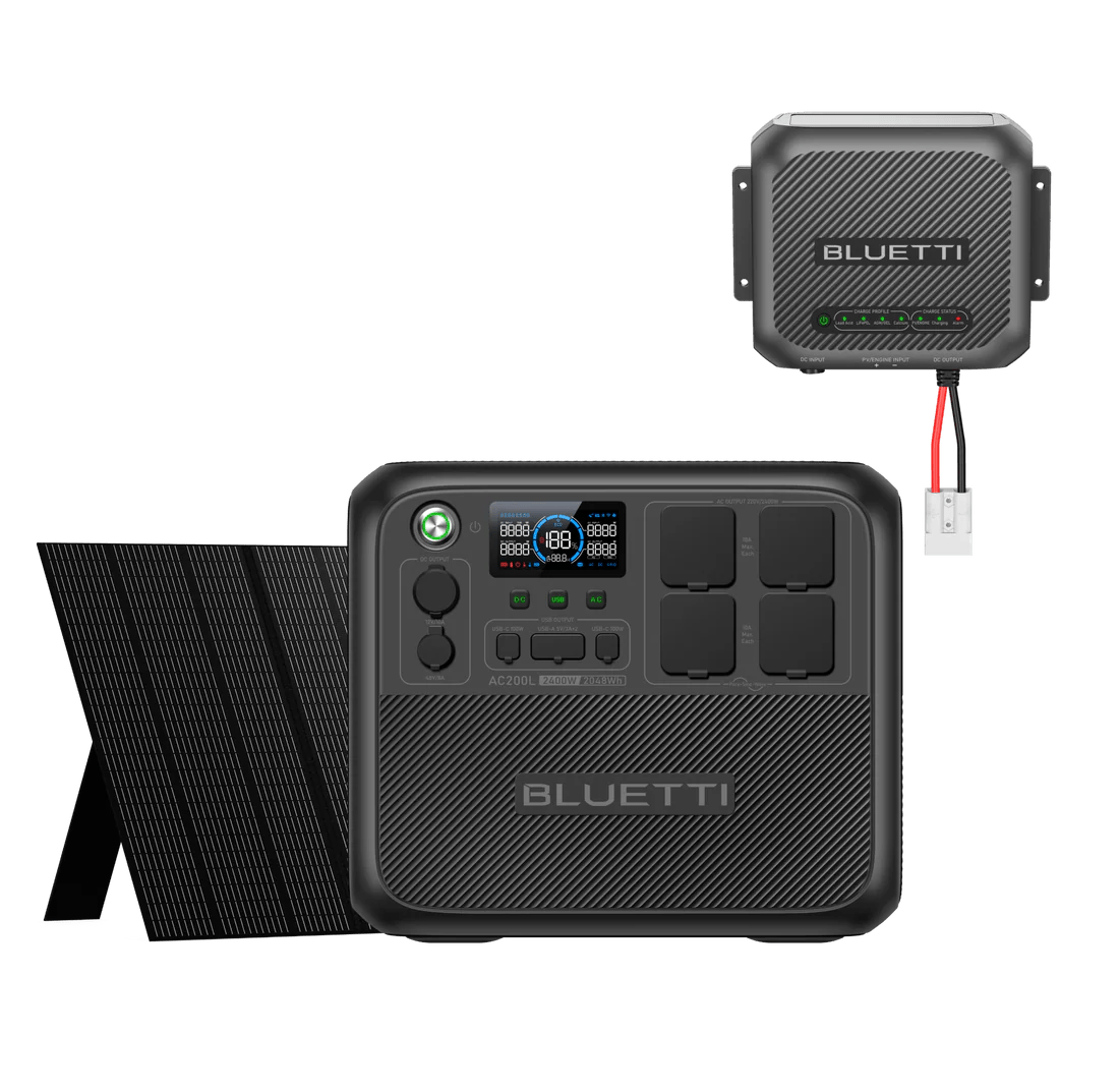 BLUETTI AC200L Station électrique portable | 2400 W / 2048 Wh - Vanlife - Store