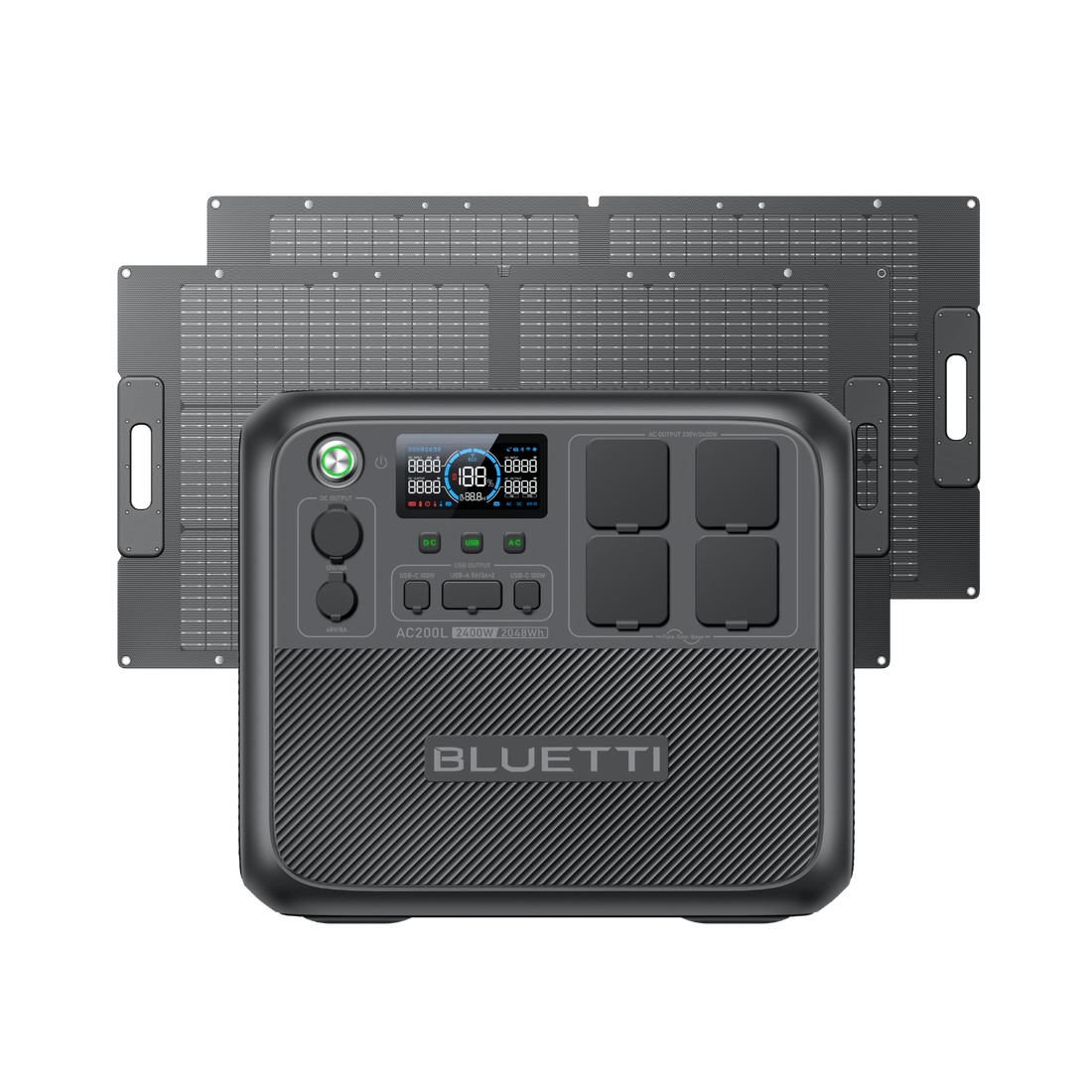 BLUETTI AC200L Station électrique portable | 2400 W / 2048 Wh - Vanlife - Store