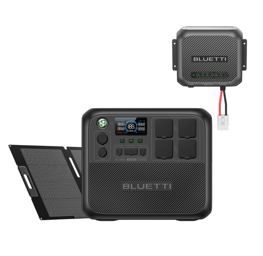 BLUETTI AC200L Station électrique portable | 2400 W / 2048 Wh - Vanlife - Store