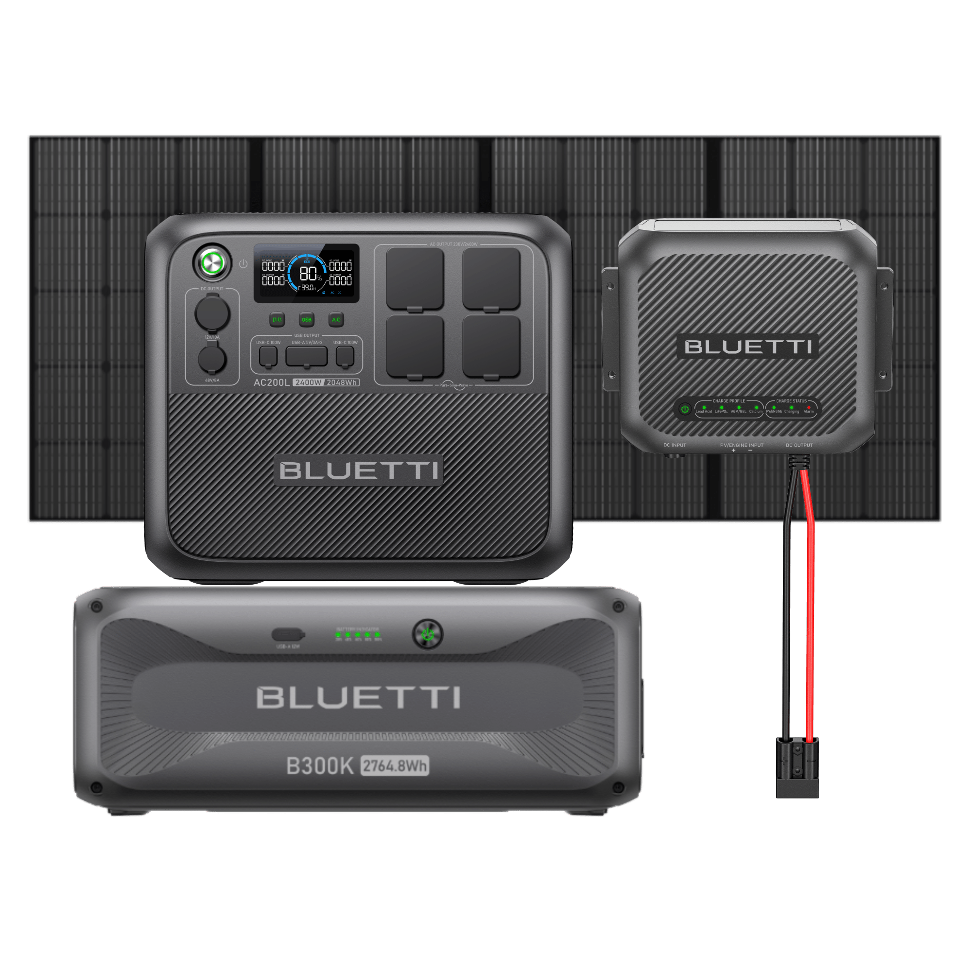BLUETTI AC200L Station électrique portable | 2400 W / 2048 Wh - Vanlife - Store