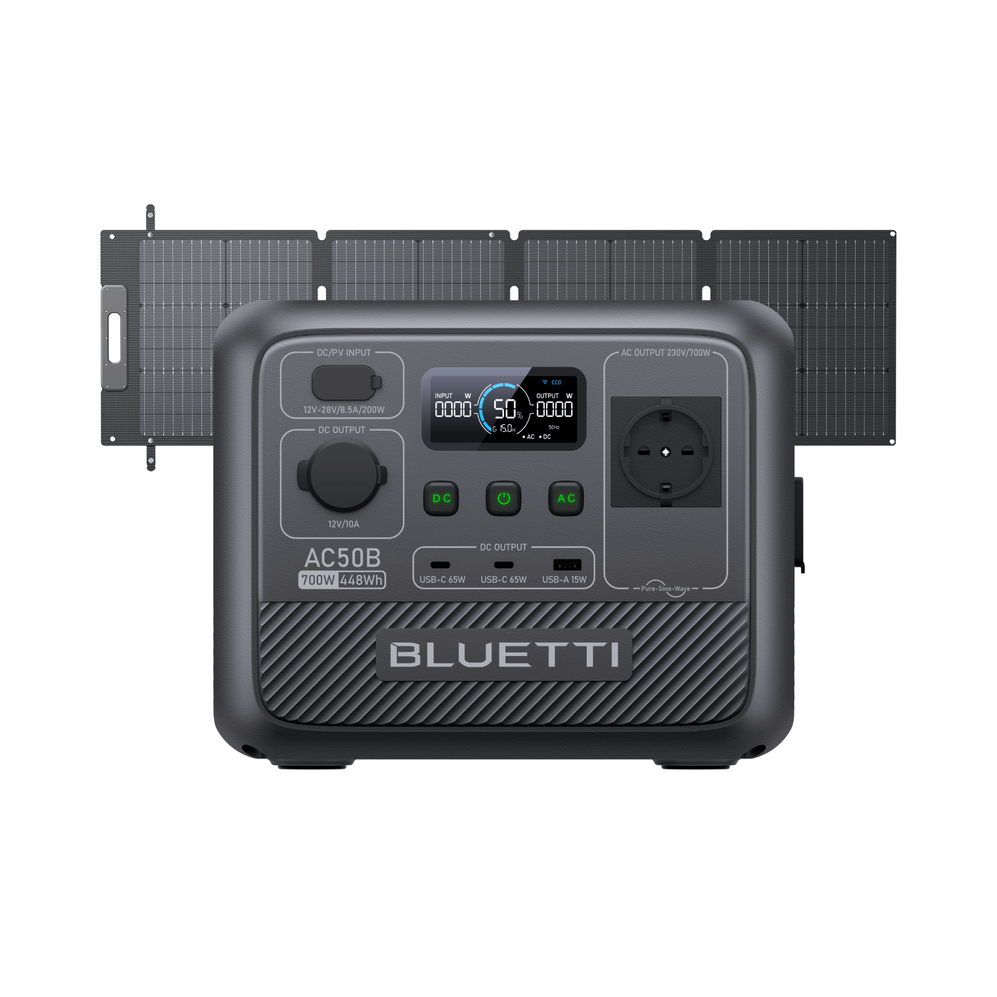 BLUETTI AC50B Station électrique portable | 700 W / 448 Wh - Vanlife - Store