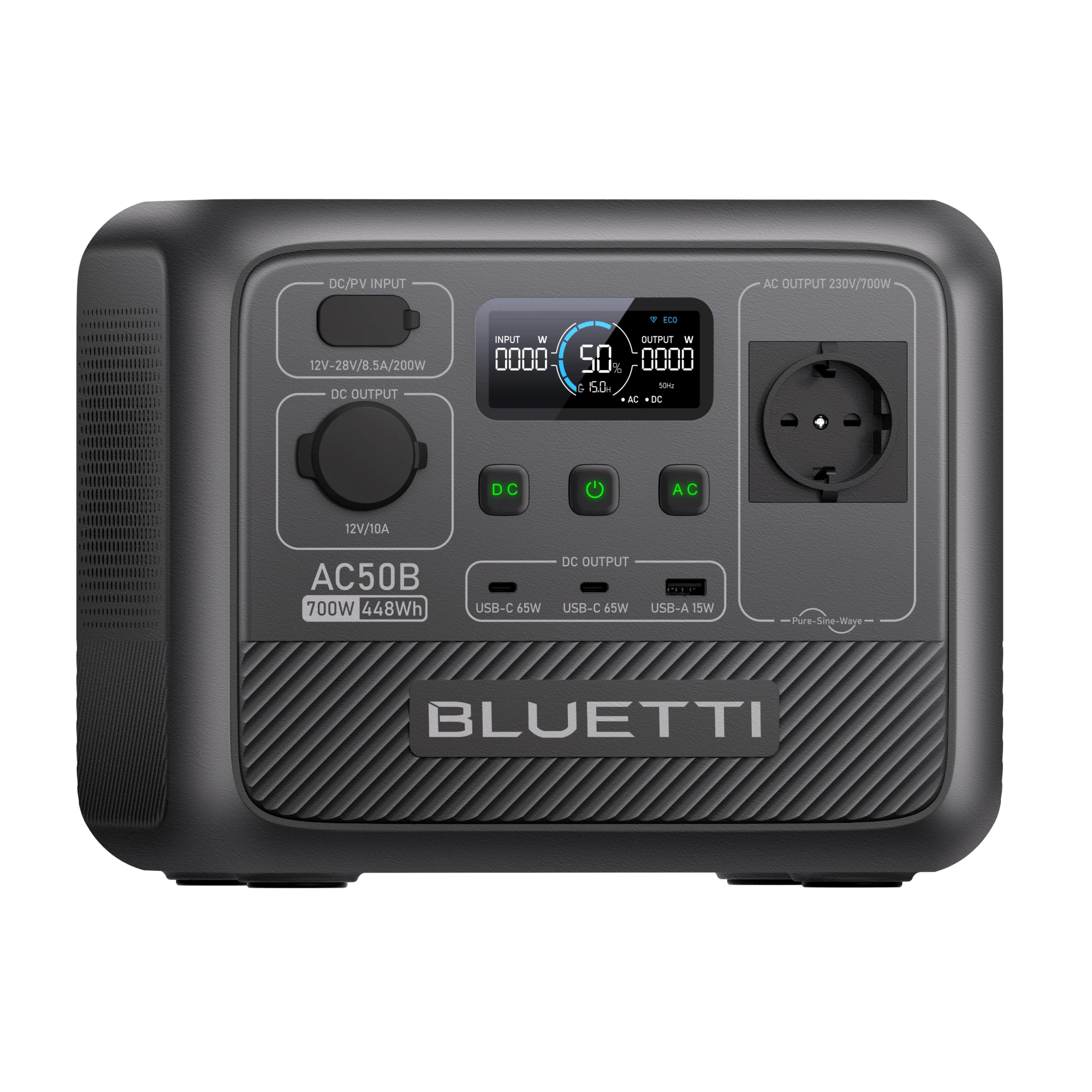 BLUETTI AC50B Station électrique portable | 700 W / 448 Wh - Vanlife - Store