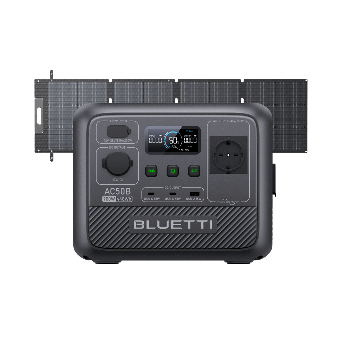 BLUETTI AC50B Station électrique portable | 700 W / 448 Wh - Vanlife - Store