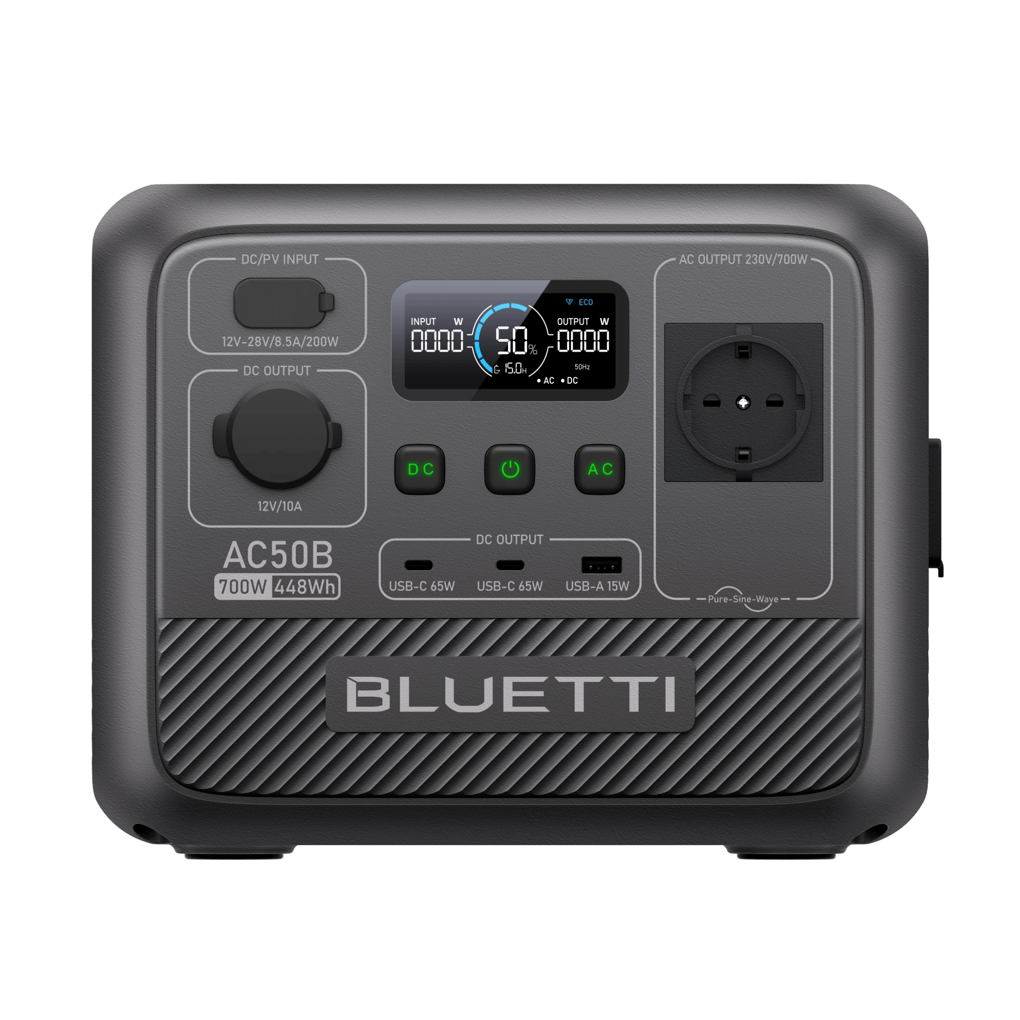 BLUETTI AC50B Station électrique portable | 700 W / 448 Wh - Vanlife - Store