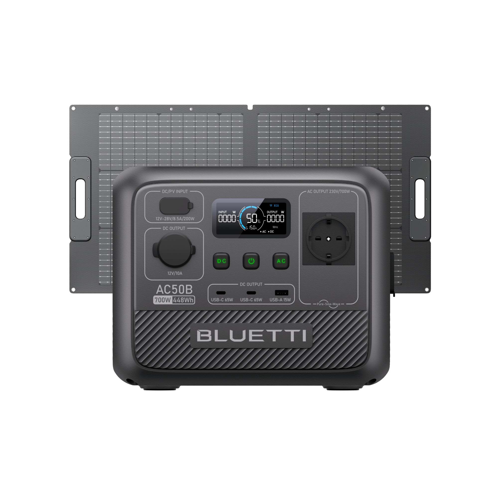 BLUETTI AC50B Station électrique portable | 700 W / 448 Wh - Vanlife - Store
