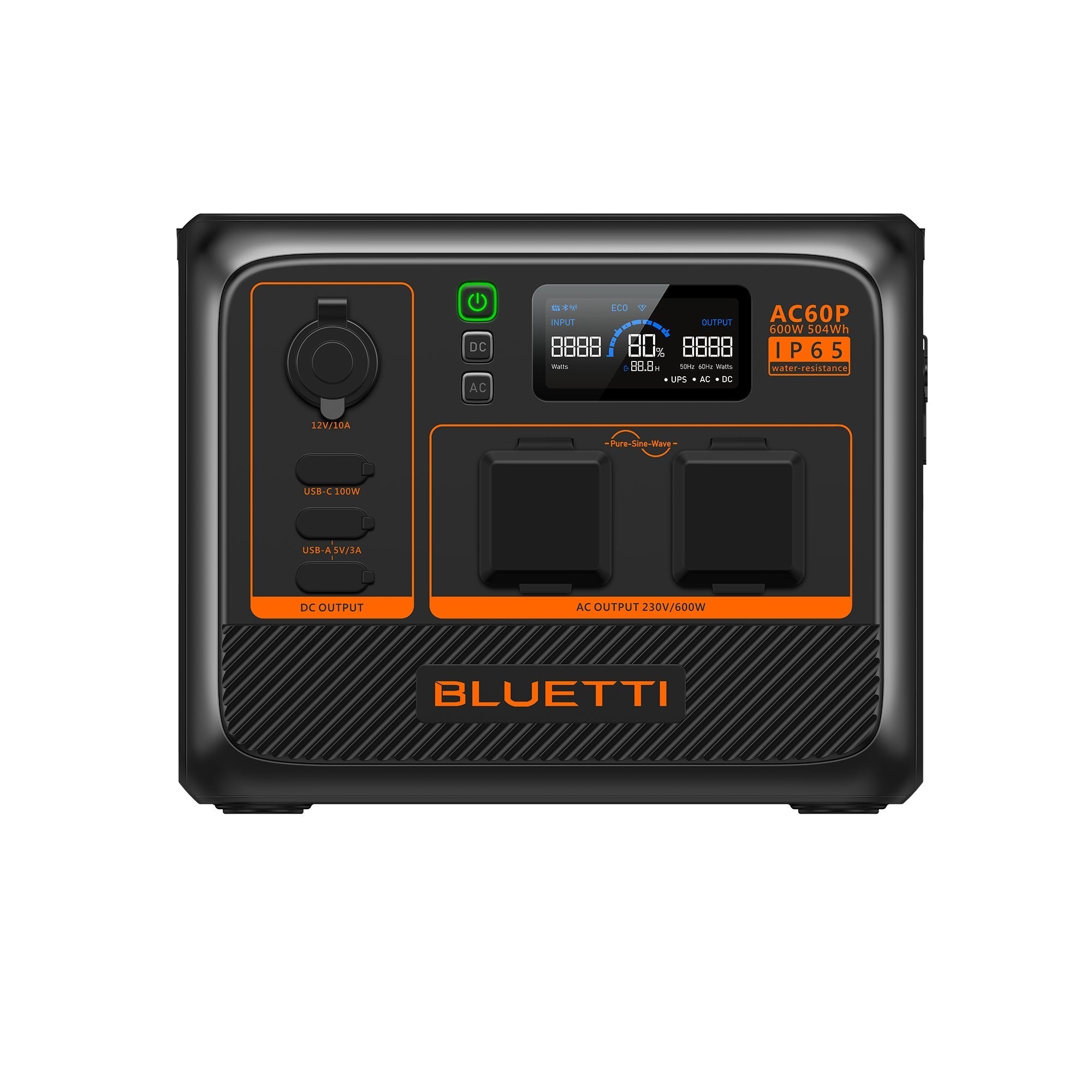 BLUETTI AC60P Station électrique portable | 600 W / 504 Wh - Vanlife - Store