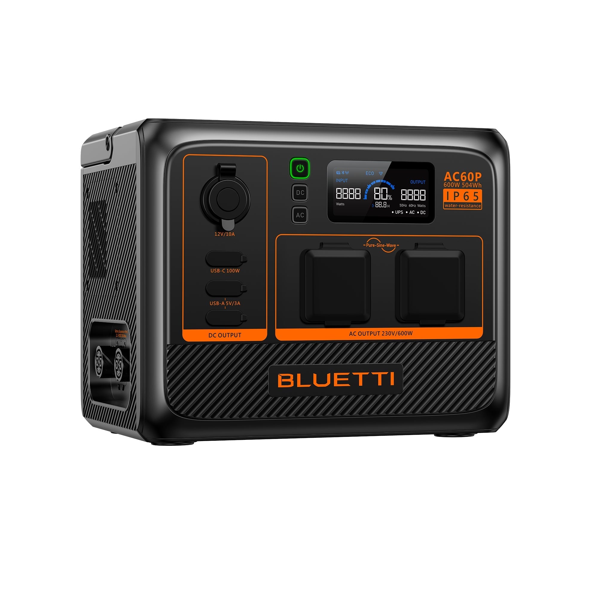 BLUETTI AC60P Station électrique portable | 600 W / 504 Wh - Vanlife - Store
