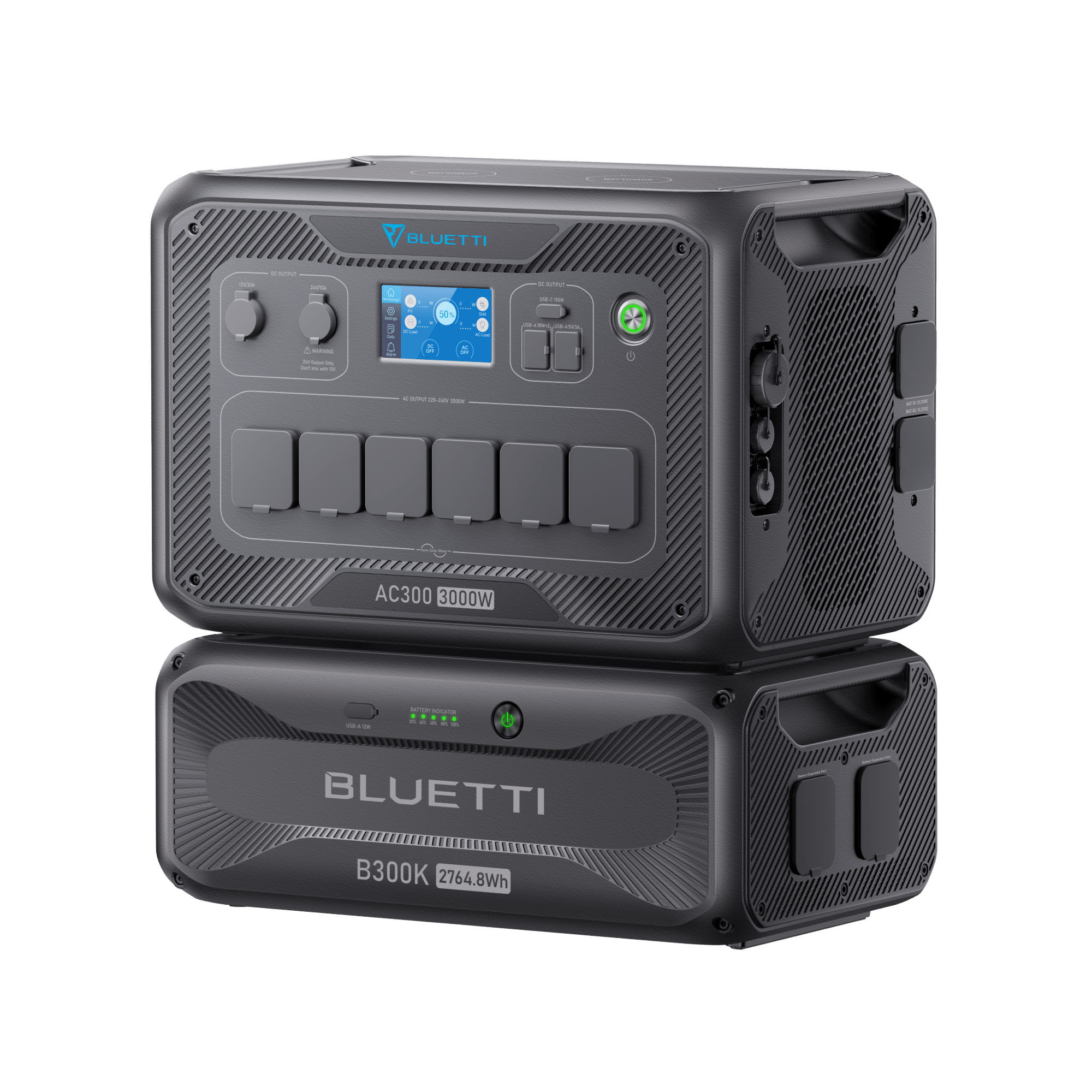 BLUETTI B300K Batterie d'extension | 2 764,8 Wh（AMAZON） - Vanlife - Store
