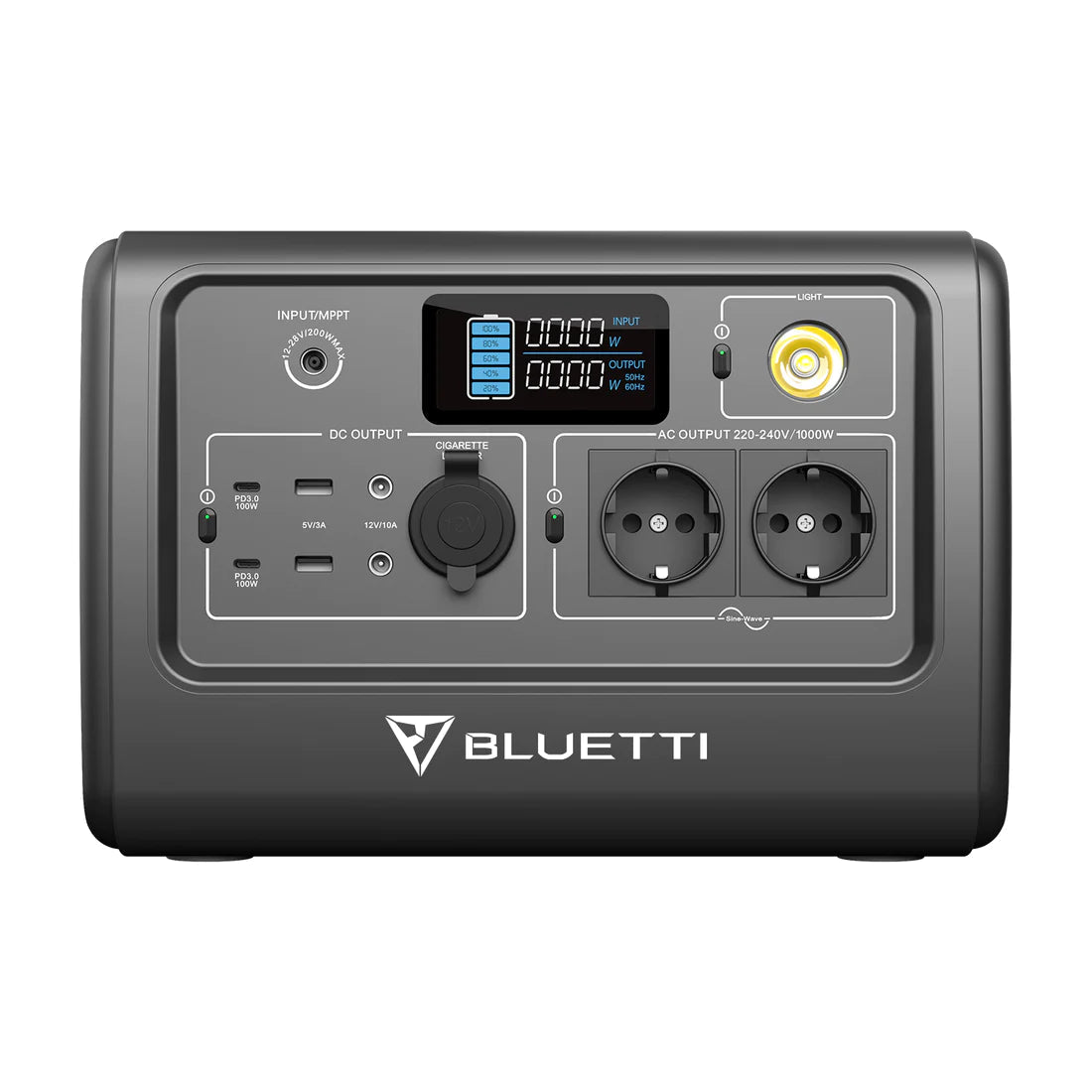 BLUETTI EB70 Station électrique portable | 1000 W / 716 Wh - Vanlife - Store