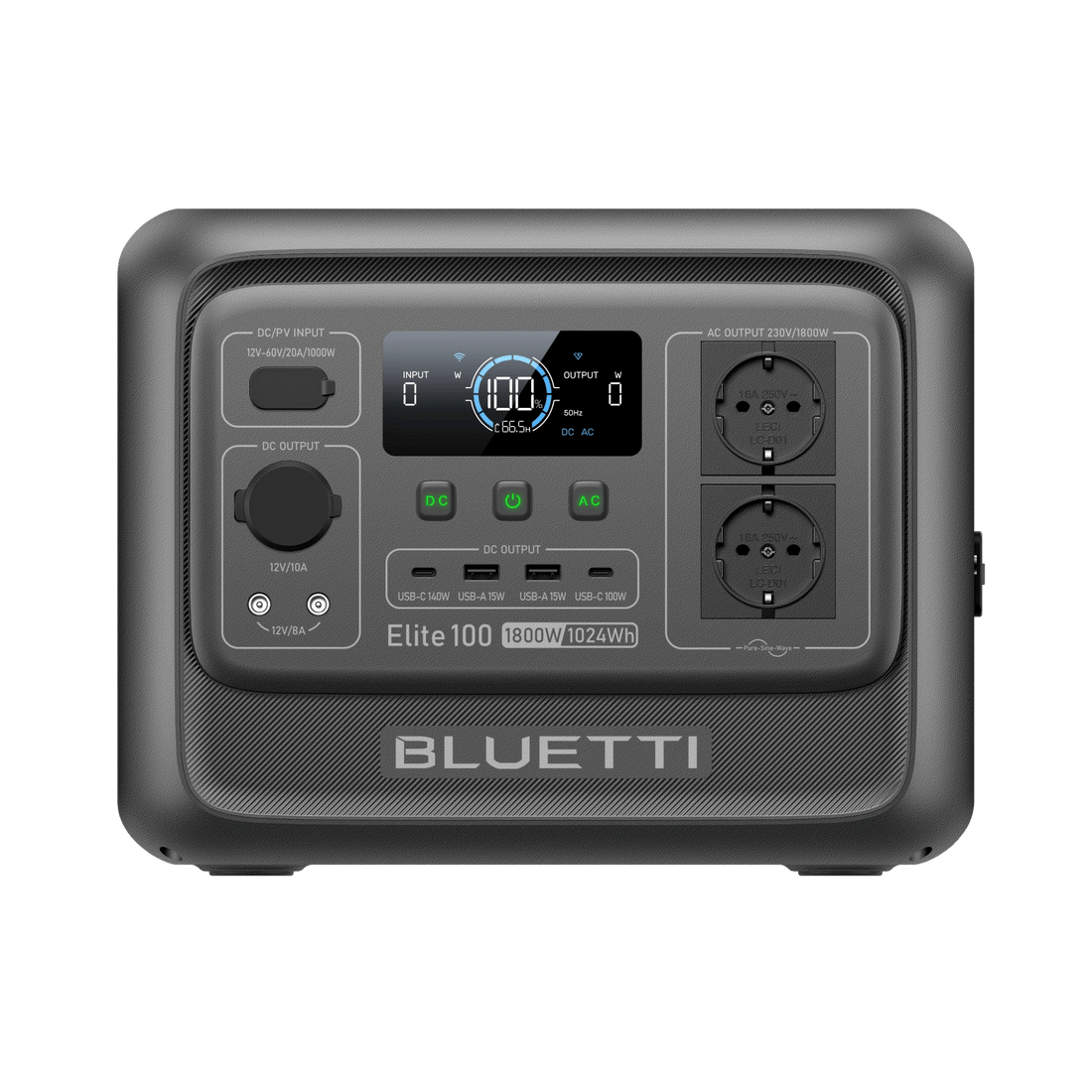 BLUETTI Elite 100 V2 Station électrique portable | 1 800 W, 1 024 Wh - Vanlife - Store