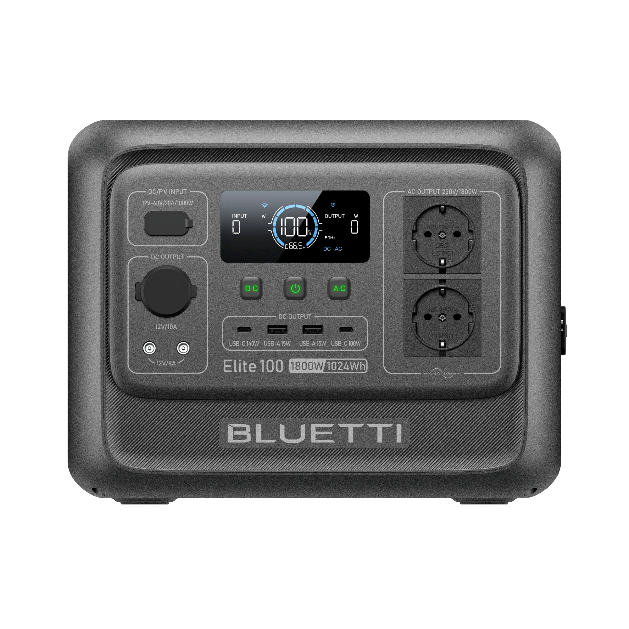 BLUETTI Elite 100 V2 Station électrique portable | 1 800 W, 1 024 Wh - Vanlife - Store