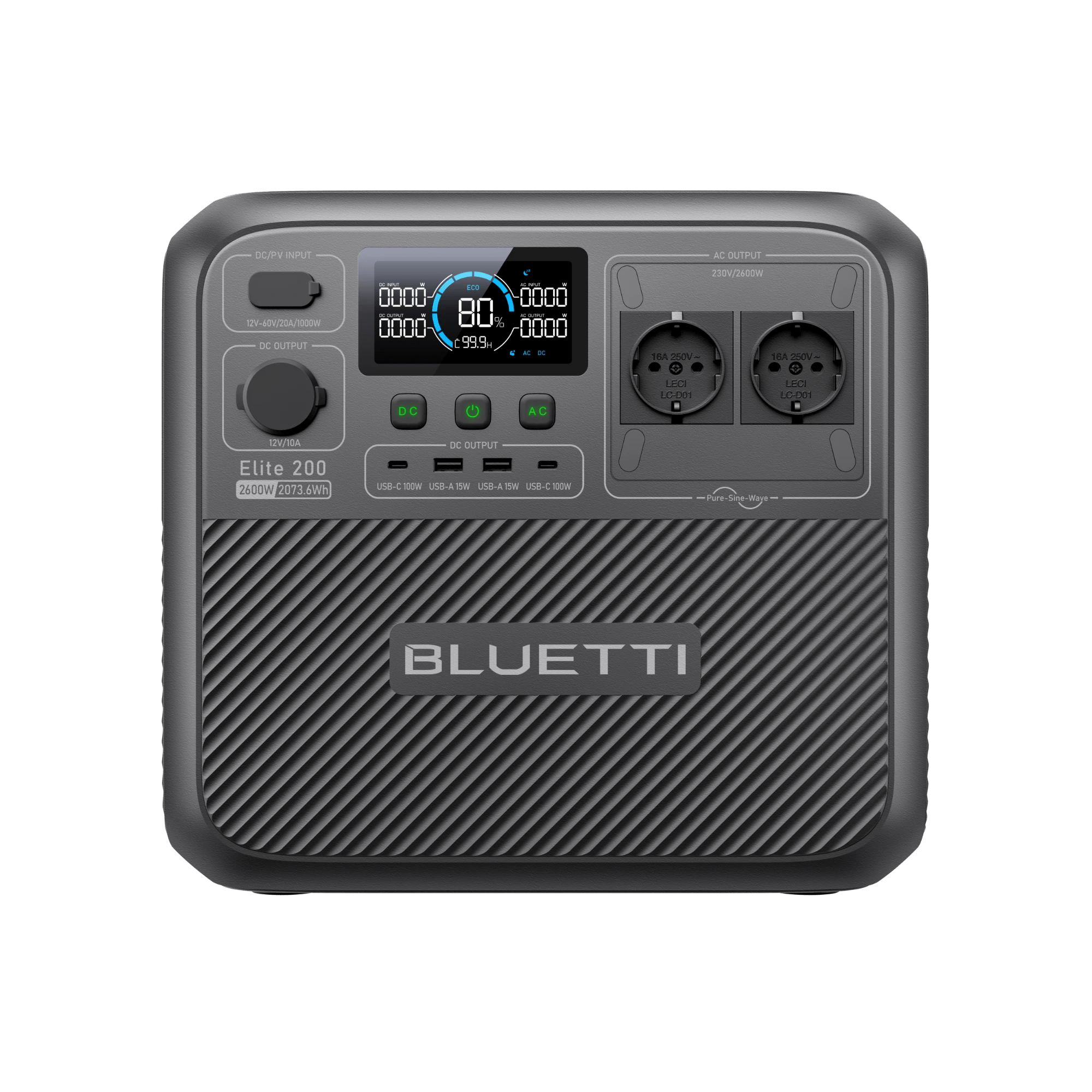 BLUETTI Elite 200 V2 Station électrique portable | 2073,6 Wh 2600 W - Vanlife - Store