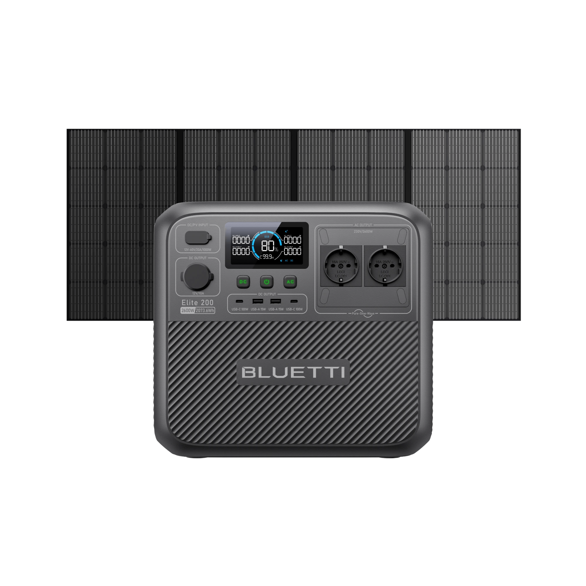 BLUETTI Elite 200 V2 Station électrique portable | 2073,6 Wh 2600 W - Vanlife - Store