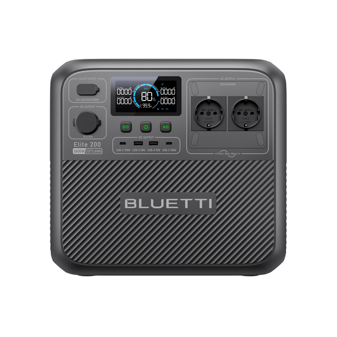 BLUETTI Elite 200 V2 Station électrique portable | 2073,6 Wh 2600 W - Vanlife - Store