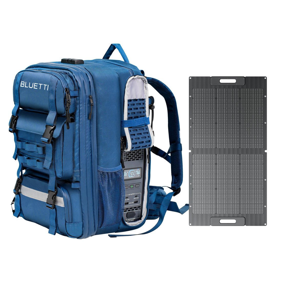 BLUETTI Handsfree 1 Sac à dos d'alimentation Portable | 268,8 Wh 300 W - Vanlife - Store