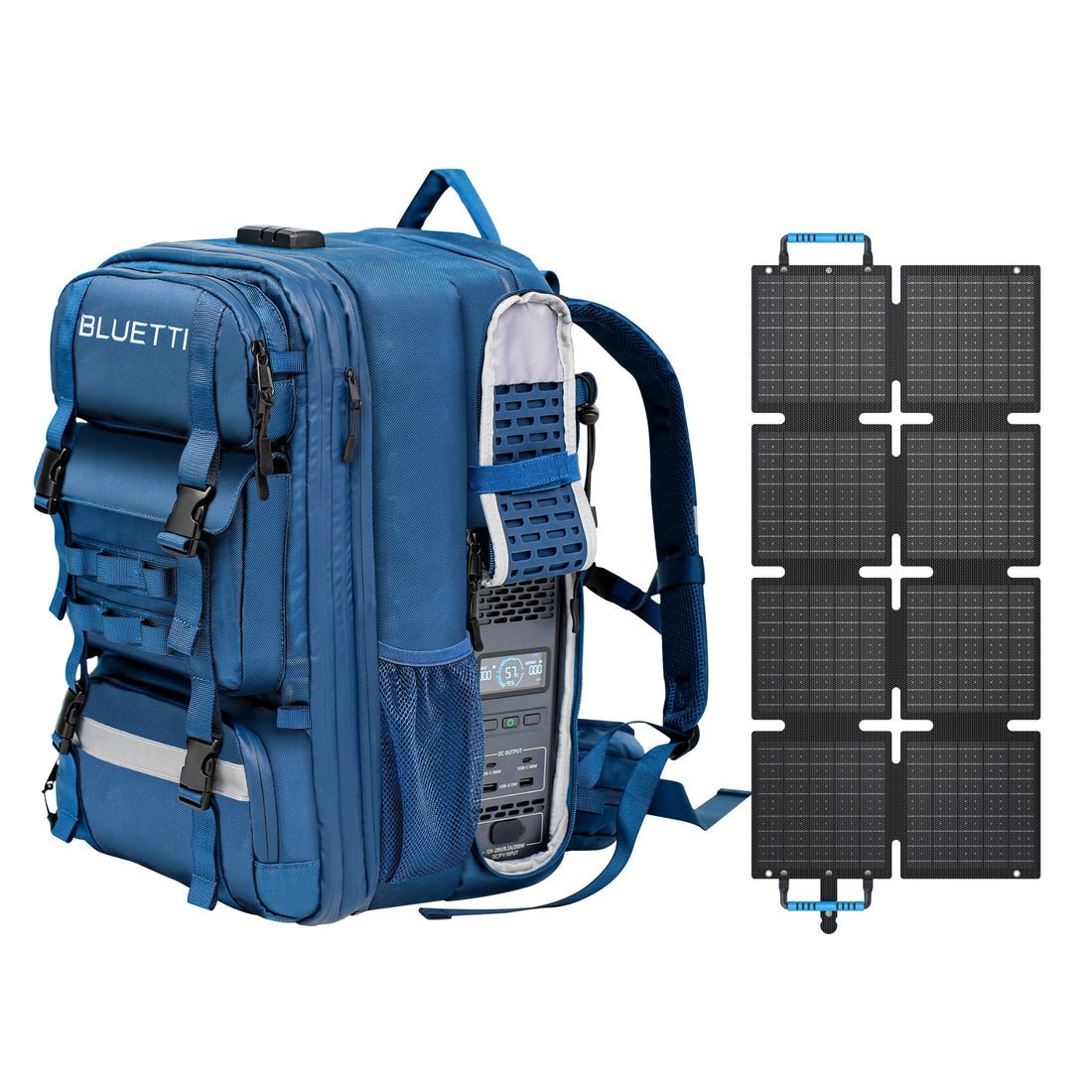 BLUETTI Handsfree 1 Sac à dos d'alimentation Portable | 268,8 Wh 300 W - Vanlife - Store