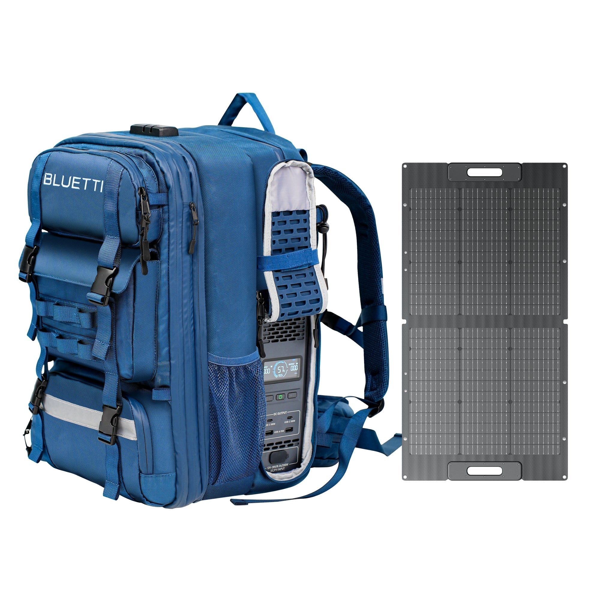 BLUETTI Handsfree 1 Sac à dos d'alimentation Portable | 268,8 Wh 300 W - Vanlife - Store