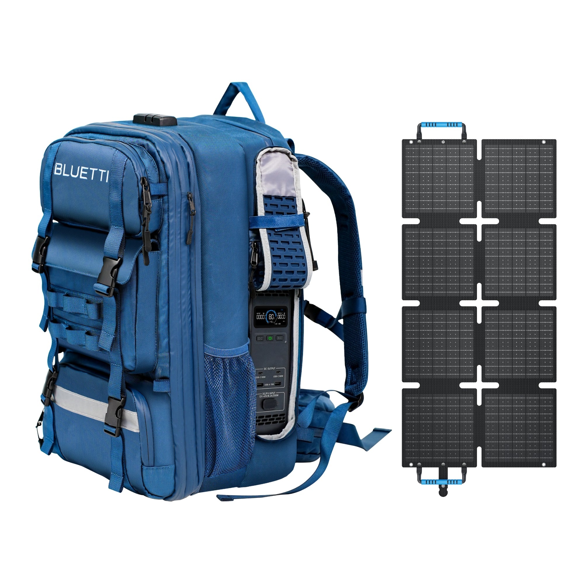 BLUETTI Handsfree 2 Sac à dos d‘alimentation Portable | 512 Wh 700 W - Vanlife - Store