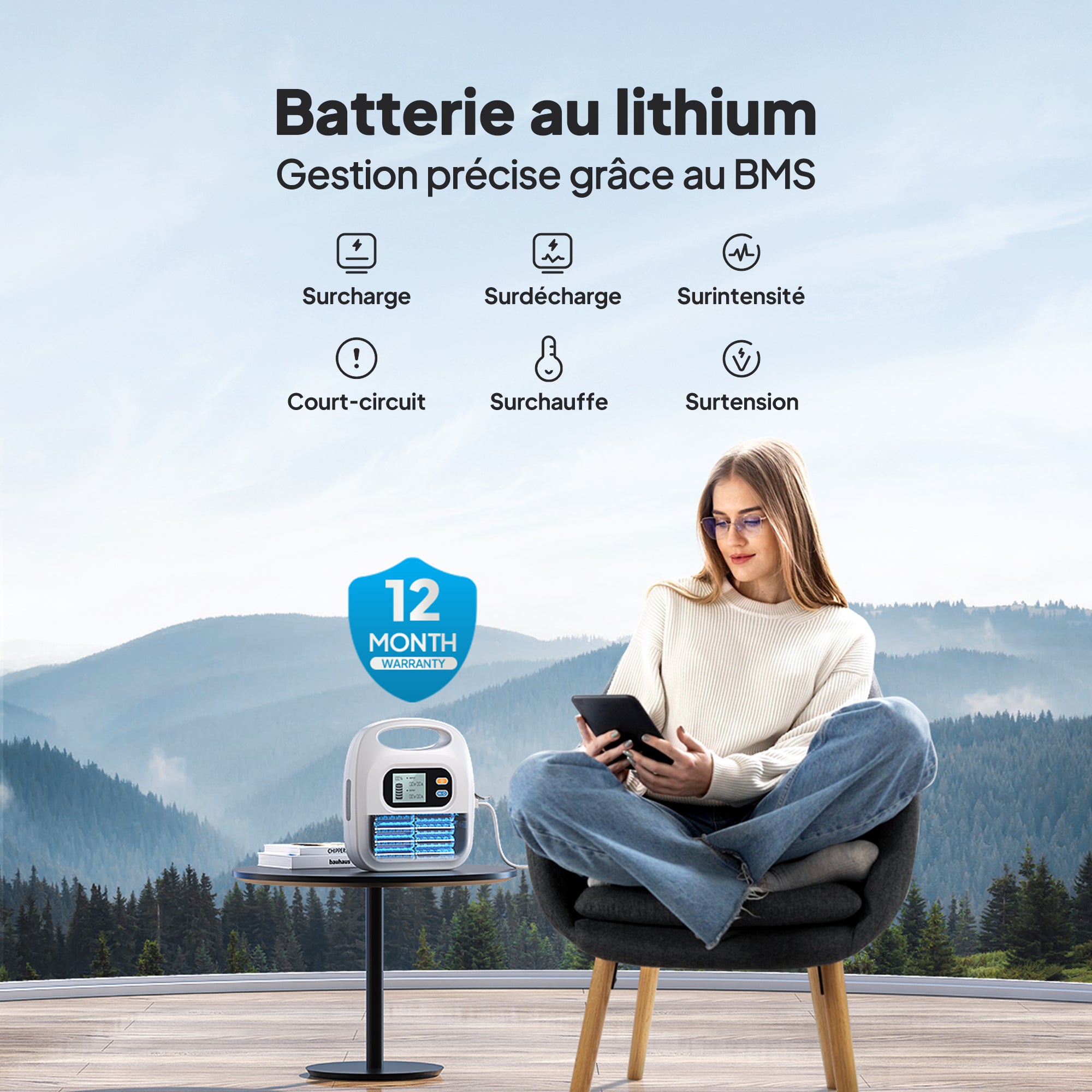 BLUETTI X30 Batterie externe CPAP de 297 Wh pour le camping, les voyages et les urgences - Vanlife - Store