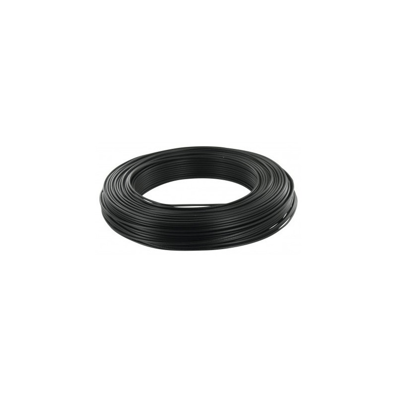 Câble souple H07V - K 1,5mm NOIR Couronne 100m - Vanlife - Store