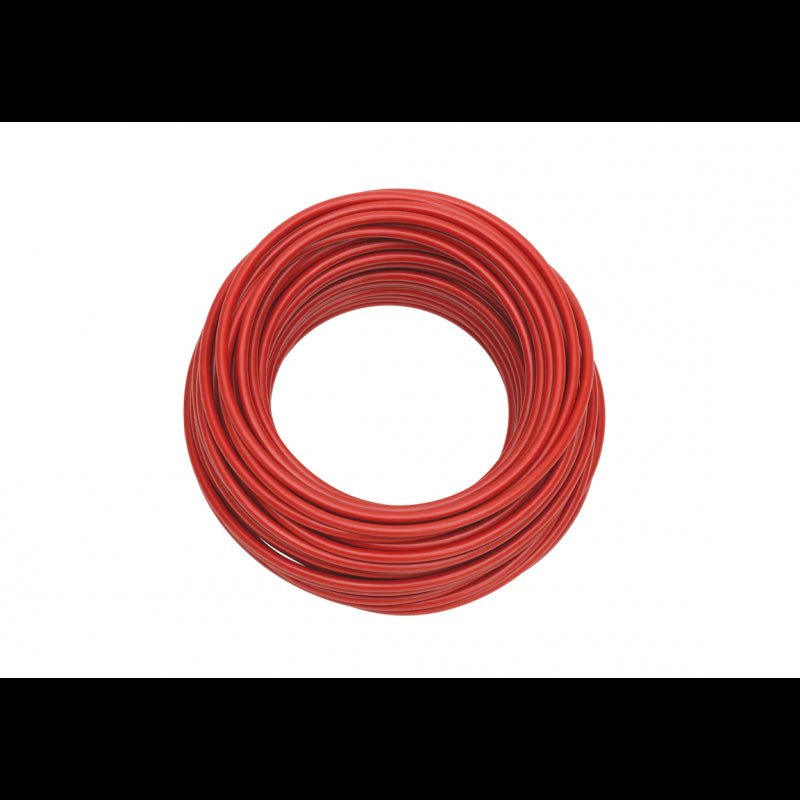 Câble souple H07V - K 6mm ROUGE Couronne 100m - Vanlife - Store