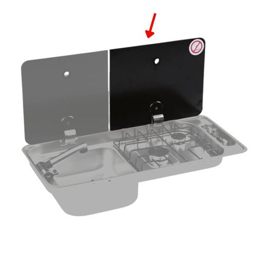 COUVERCLE VERRE DROIT FL1401 FL1402 - CAN - Vanlife - Store
