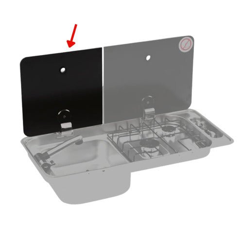 COUVERCLE VERRE GAUCHE FL1401 FL1402 - CAN - Vanlife - Store