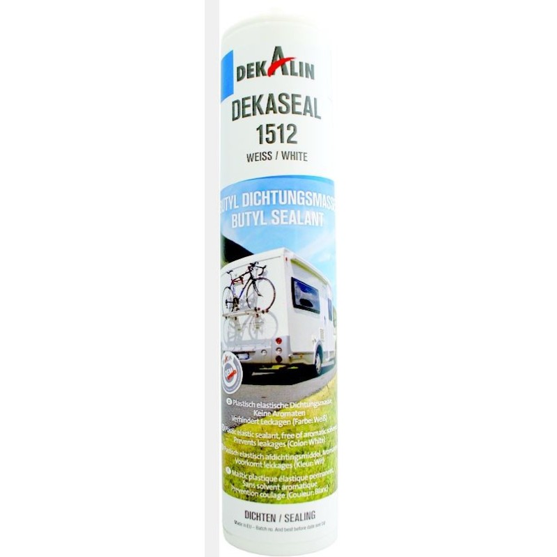 Dekalin DEKASEAL 1512 Mastic d'étanchéité butyle 310ml (blanc) c/12