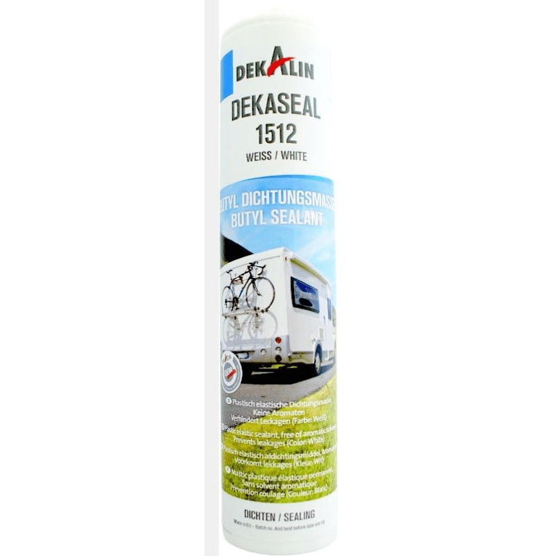 Dekalin DEKASEAL 1512 Mastic d'étanchéité butyle 310ml (blanc) c/12 - Vanlife - Store