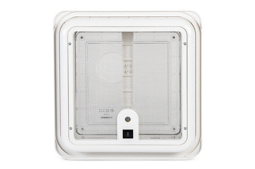 Lanterneau-ventilateur Extra-plat - 32x32 - Avec aération permanente