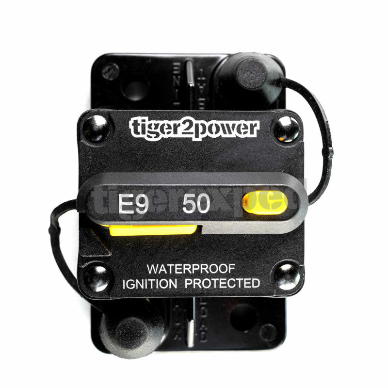 Disjoncteur automatique avec interrupteur de réarmement M6 (1/4