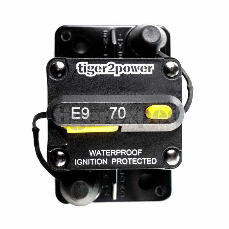 Disjoncteur automatique avec interrupteur de réarmement M6 (1/4