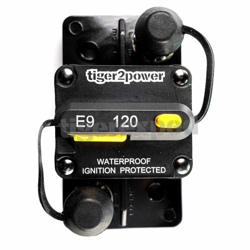 Disjoncteur avec interrupteur de réarmement M10 (3/8") 120A - Vanlife - Store