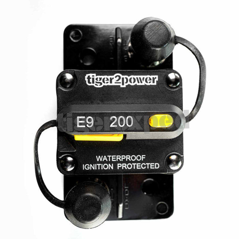 Disjoncteur avec interrupteur de réarmement M10 (3/8") 200A - Vanlife - Store