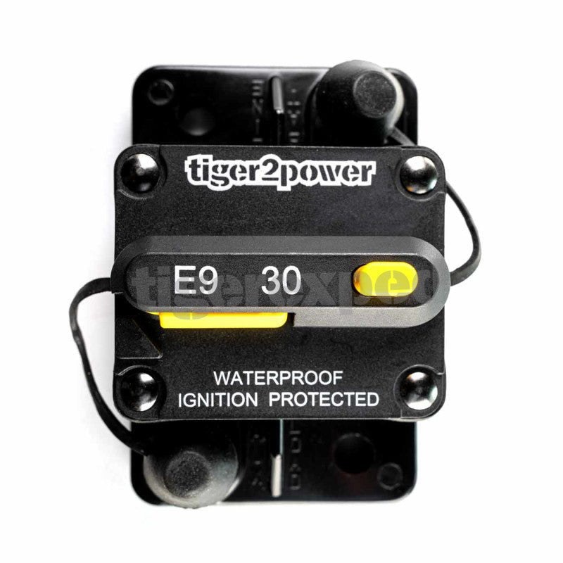 Disjoncteur avec interrupteur de réarmement M6 (1/4