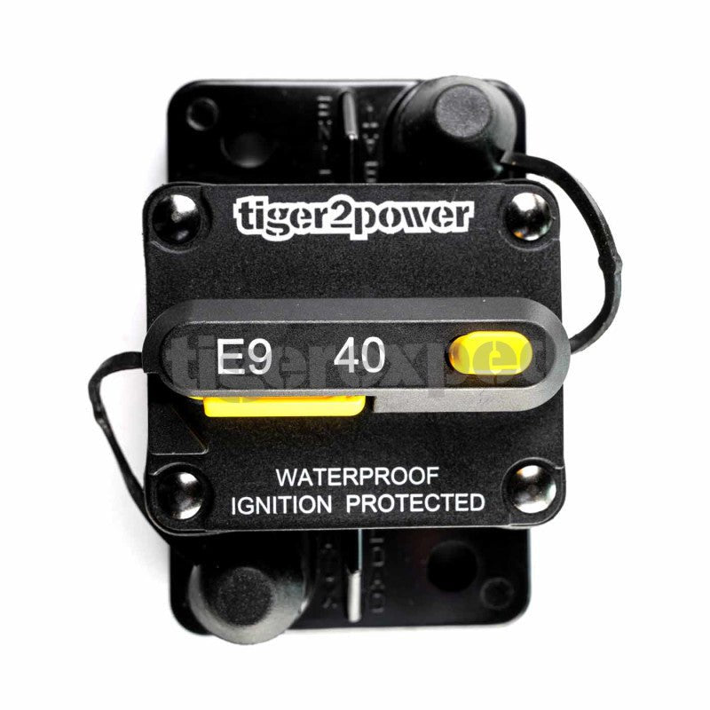 Disjoncteur avec interrupteur de réarmement M6 (1/4