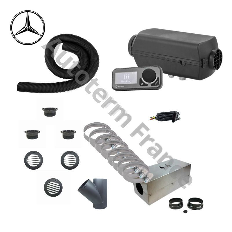 Kit chauffage Mercedes Sprinter L3H3 - L4H3 - montage extérieur - Vanlife - Store