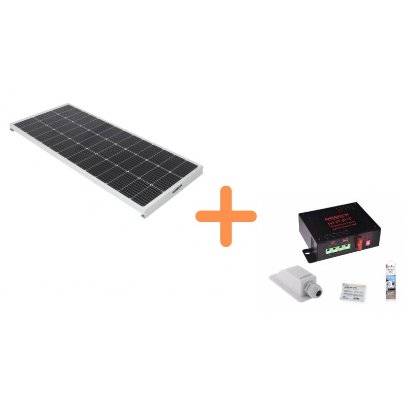 Kit monocristallin 190W avec MPPT 20A - Vanlife - Store