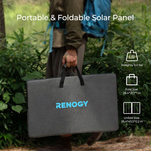 Member Price E.FLEX 120 Portable Solar Panel - Vanlife - Store