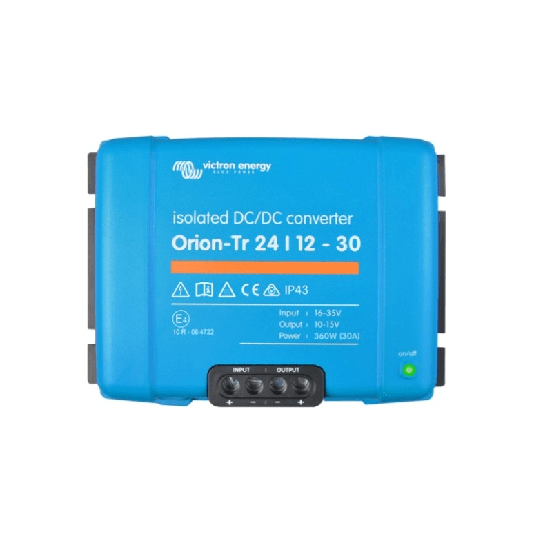 Orion - Tr 24/12 - 30A (360W) Isolated DC - DC converter - Vanlife - Store
