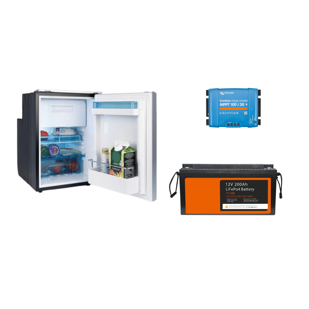 Pack autonomie - Frigo camping car à compression 12V - Batterie Lithium LiFePo4 - MPPT SmartSolar - Vanlife - Store