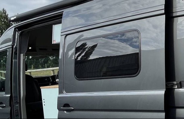 Pack Baie VanShade - Baie projetable + cadre avec store et moustiquaire + pack sikaflex - Vanlife - Store