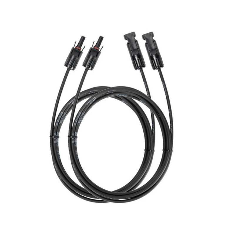 Paire de câbles d'extension avec connecteurs solaires rapides 3M - Vanlife - Store