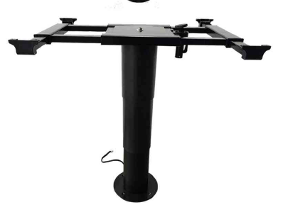 Pied de table télescopique - Electrique 12V - Rotatif à 360 degrés - Vanlife - Store