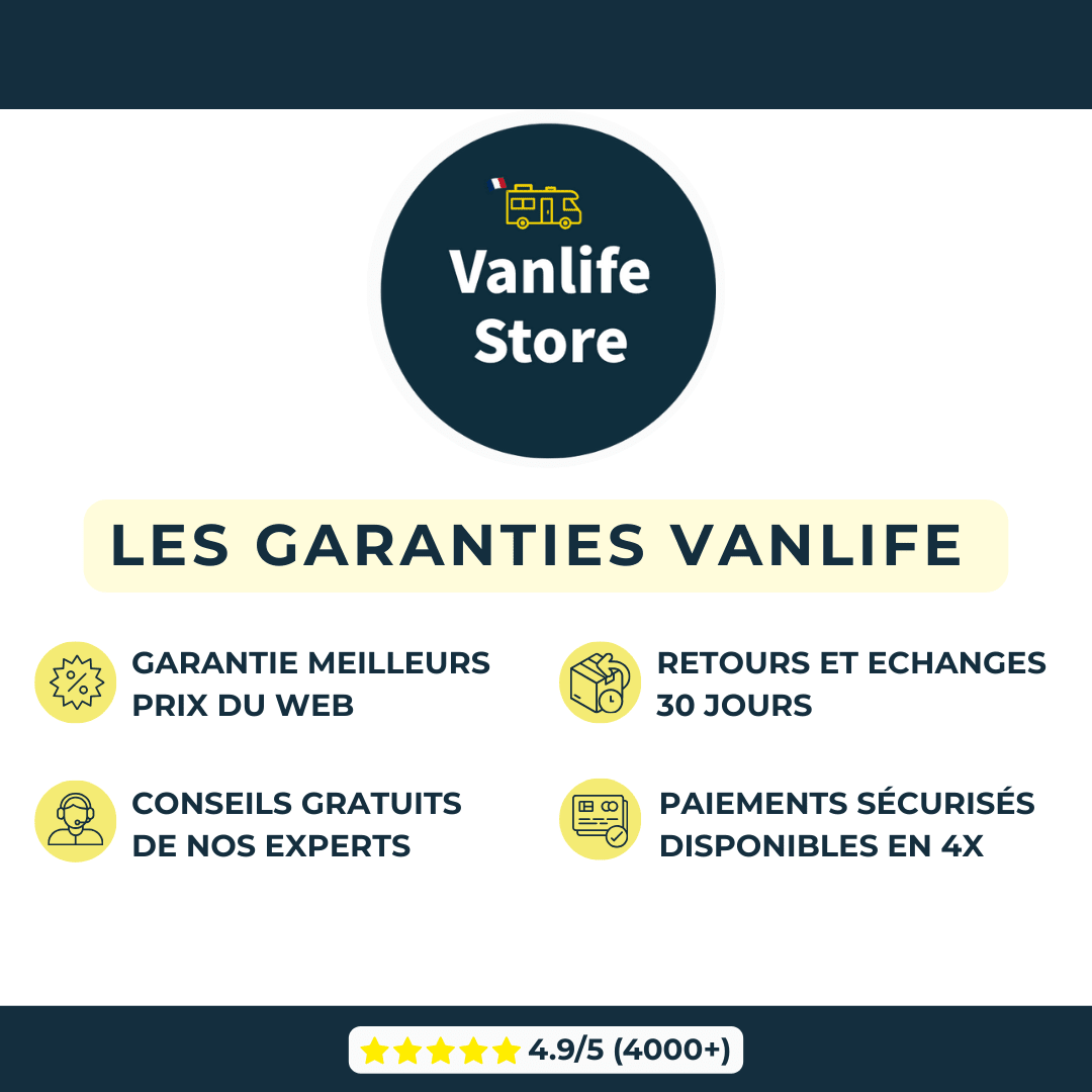 Réfrigérateur à Compression 12 - 24V VanCool 90 L – HxLxP : 97,5×42×49 cm - Vanlife - Store