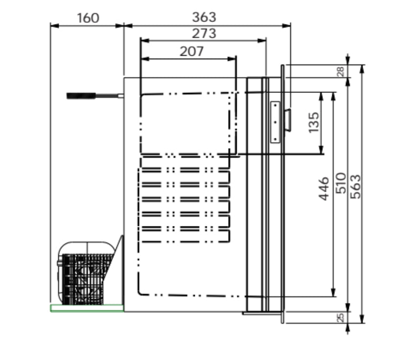 Réfrigérateur à Compression 12V VanCool 40L (HxLxP : 56,3x44,6x35 cm - 45W) - Vanlife - Store